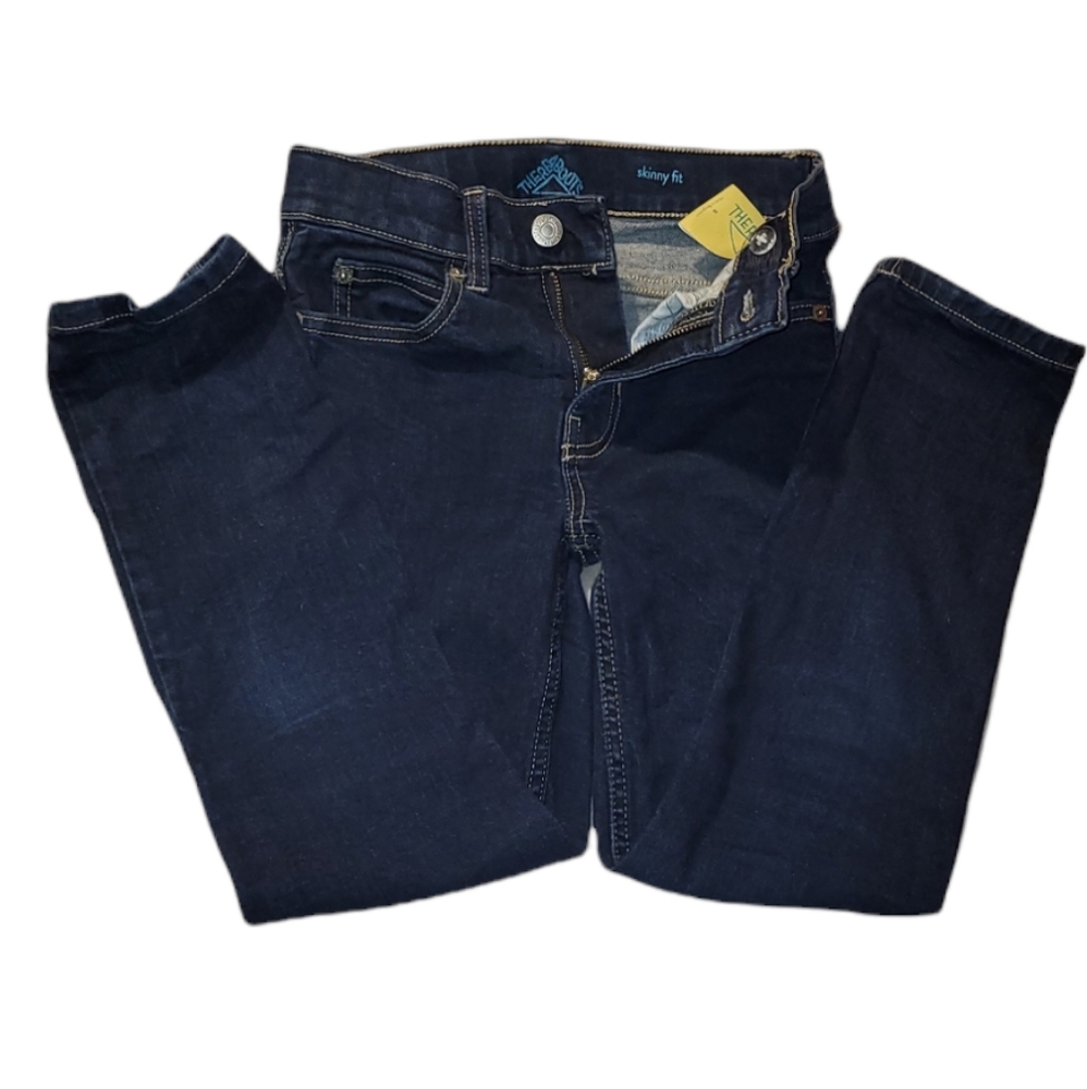 Boys size 8 skinny fit jeans There Abouts brand, medium to dark wash
